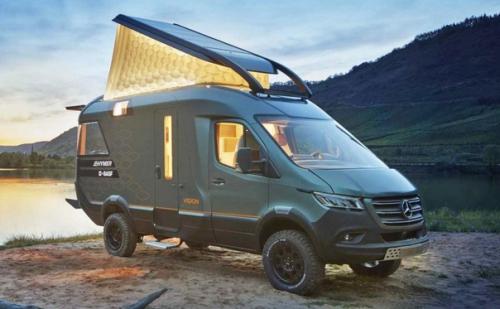 Кровать под крышей и панорамные окна - вот автодом будущего. 05