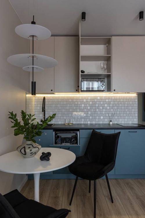 Интерьер квартиры - студии 23, 3 кв. 07