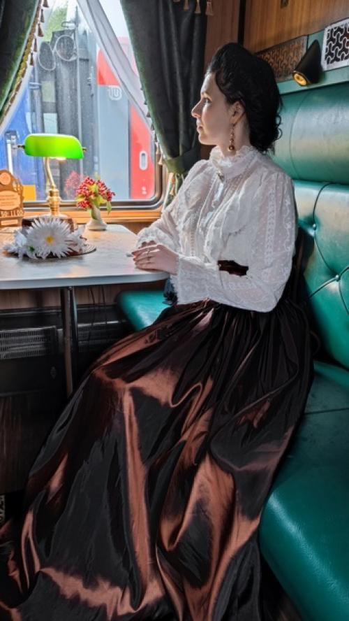 Одно из лучших приключений: ретро поезд Сортавала - рускеала. 09