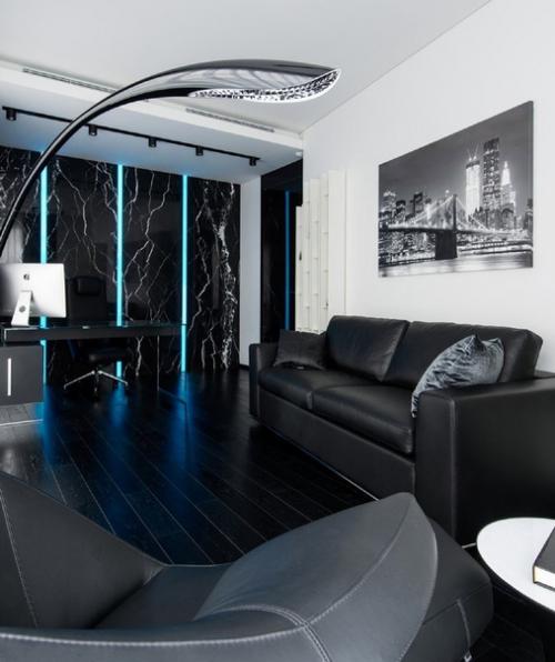 Сочетание черного и белого цвета - это классика, гармония, стиль, шик. 02