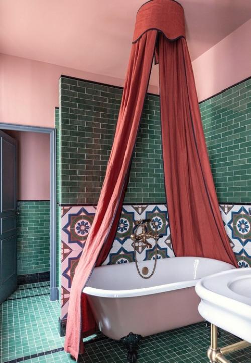 Красочная квартира в Париже с восточными мотивами. 08