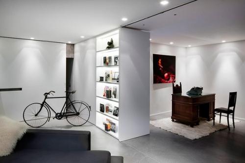 Современный жилой лофт в помещении гаража. 05