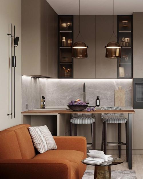 Интерьер уютной студии под сдачу. 03