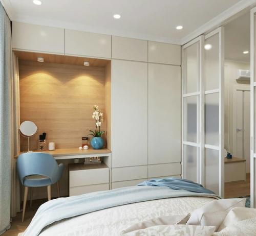 Интересный дизайн - проект однокомнатной квартиры площадью 35 кв. 04