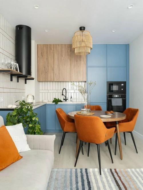 Интерьер однокомнатной квартиры 34 м 2 (37 м 2 с лоджией) в ЖК автограф в Санкт-петербурге. 03