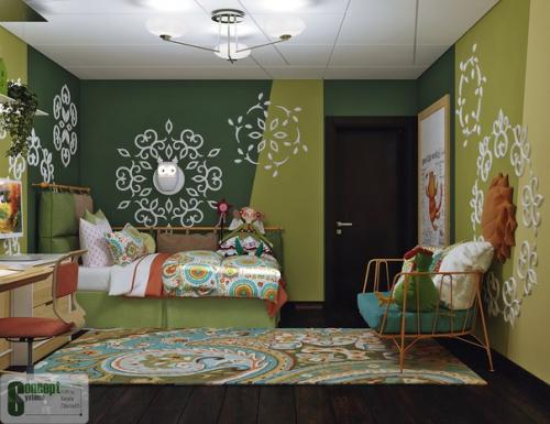 Дизайн - проект интерьера 4 х - комнатная квартира 150 кв. 07