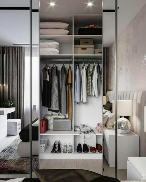 Спальня с гардеробной 15 кв. 02