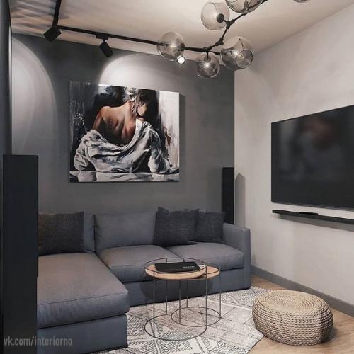 Заказчикам данного проекта хотелось чтобы квартира была в единых тонах. 02