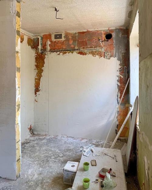 Ремонт в хрущевке.  До и после. 02