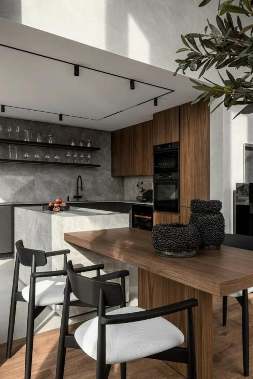 Реализованный интерьер квартиры для меломанов из 53 кв. 01