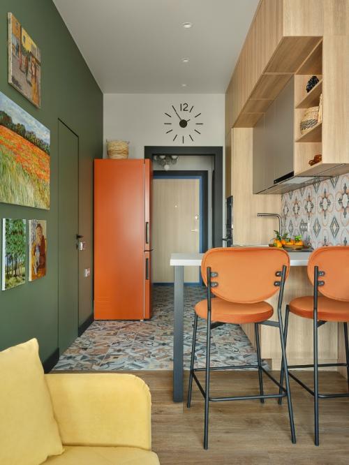 Оазис посреди мегаполиса: квартира - малышка 30 кв. 04