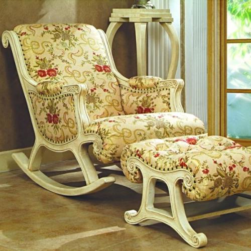 История мебели.  Кресло - качалка. 07