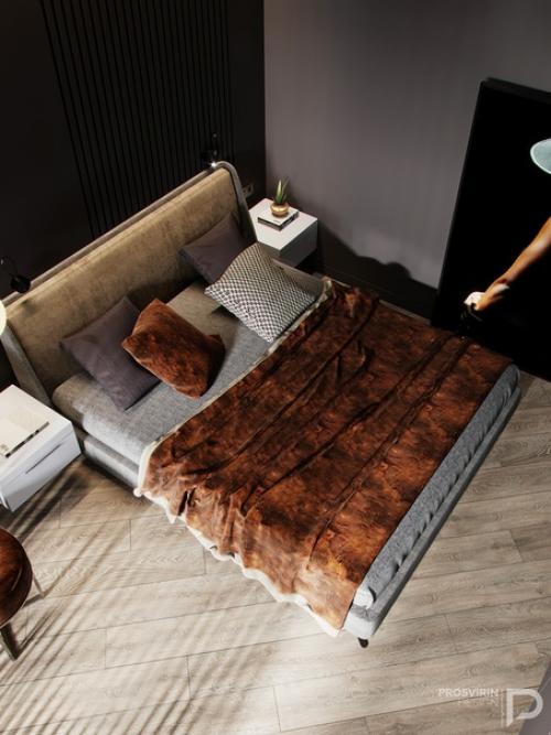 Роскошная спальня из проекта Crisp. 02