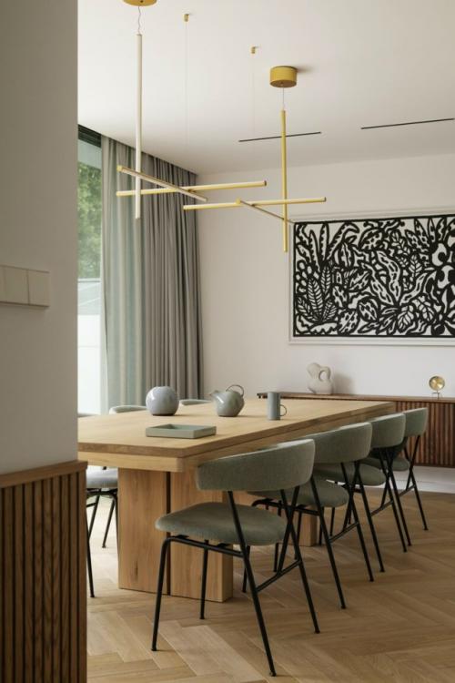 В одном из самых привлекательных уголков Варшавы архитектурное бюро TZA реализовало проект элегантного дома. 03 В одном из самых привлекательных уголков Варшавы архитектурное бюро TZA реализовало проект элегантного дома. 03