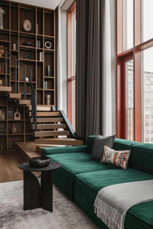 Реализованный интерьер квартиры для меломанов из 53 кв. 02