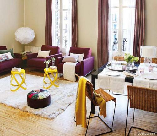 Современная и яркая семейная квартира в г. Барселона, 90 кв. 03