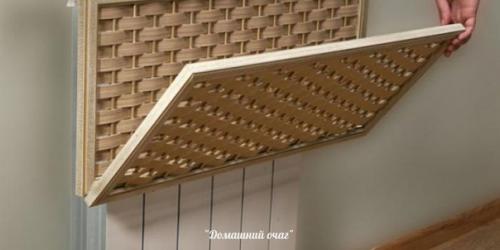 Как спрятать батарею - креативные рекомендации. 03