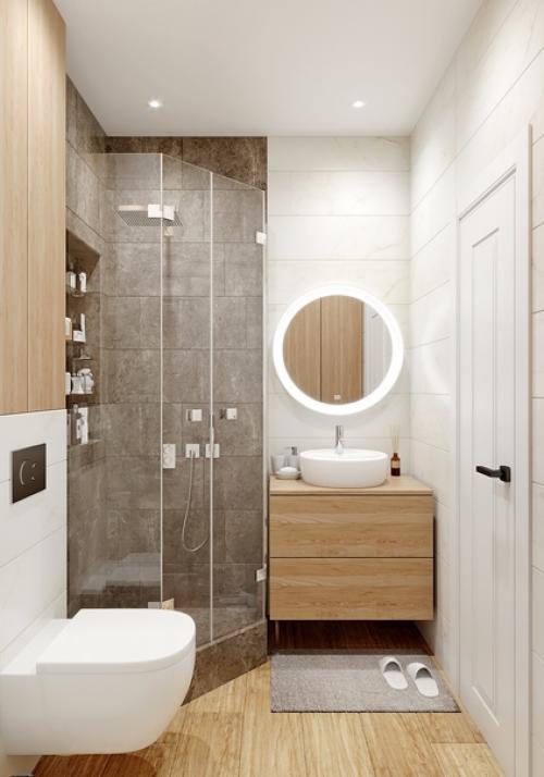 Проект квартиры - студии 24, 7 кв. 08