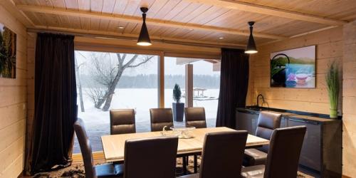 Баня из клееного бруса по проекту Волга от компании Holz House. 04