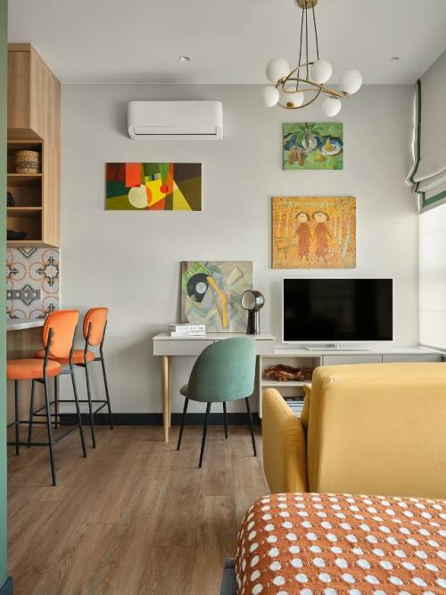 Оазис посреди мегаполиса: квартира - малышка 30 кв. 02