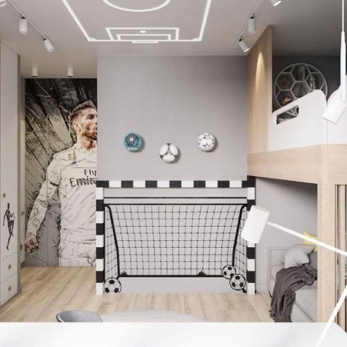 Как порадовать ребенка - сделать ремонт его комнаты в стиле его хобби. 02