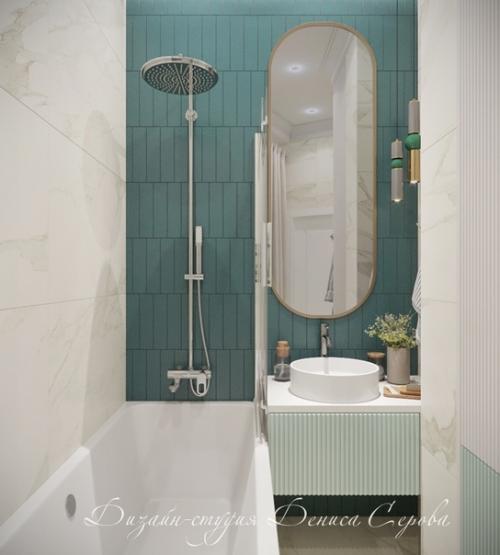 Легкая неоклассика в интерьере квартиры площадью 49 кв. 08