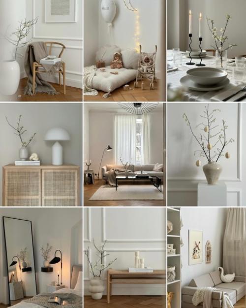 Скандинавский минимализм в деталях просторной квартиры с высоким потолками. 02