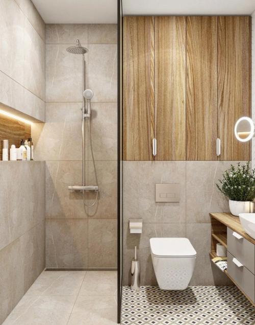 Стильная ванная комната. 01