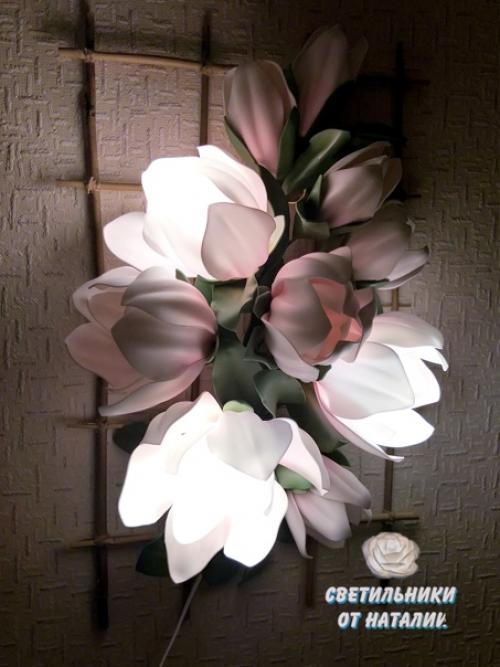 Новинка.  Настенное панно - светильник. 05