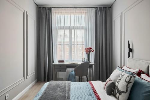 Дизайн однокомнатной квартиры 41 м 2 в Санкт-петербурге. 07