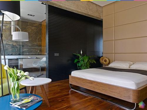 Интерьер квартиры площадью 34 кв. 02