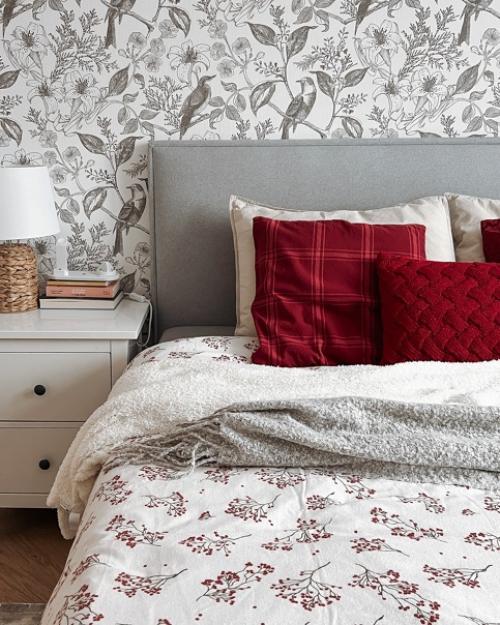 Один из главных трендов интерьера в 2024 году - это красный. 01