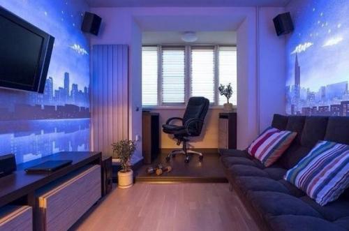 Оригинальная идея оформления комнаты. 01