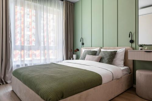 Интерьер 1-комнатной квартиры 32 м 2 в ЖК волжский парк в Москве. 08