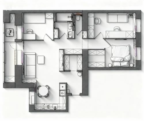 Мы всегда показываем вам визуализации, а планировки никогда … а ведь именно продуманная функциональная планировка - это гарантия комфортного дома.

