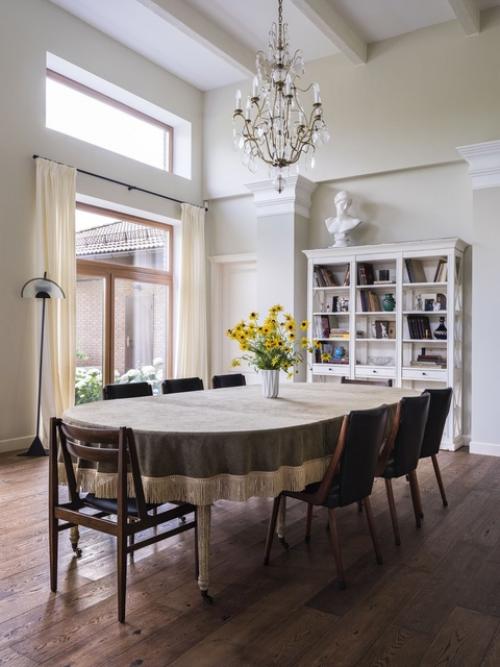 2 стиля. Дом ландшафтного дизайнера Ольги Давыдовой площадью 450 кв. 04