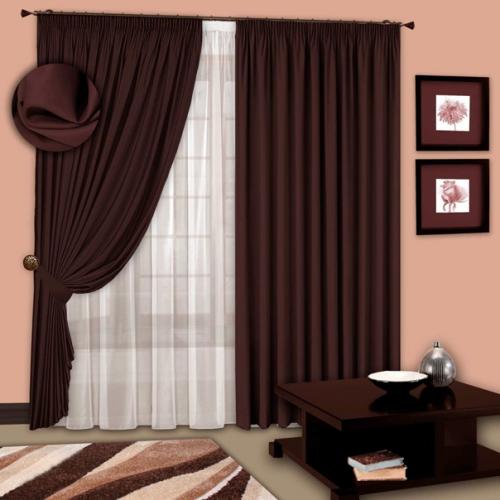 Портьеры в гостиную: лучшие вдохновения в реальных интерьерах. 07