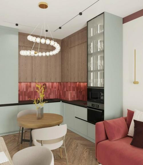 Графичная элегантность: интерьер с характером. 02