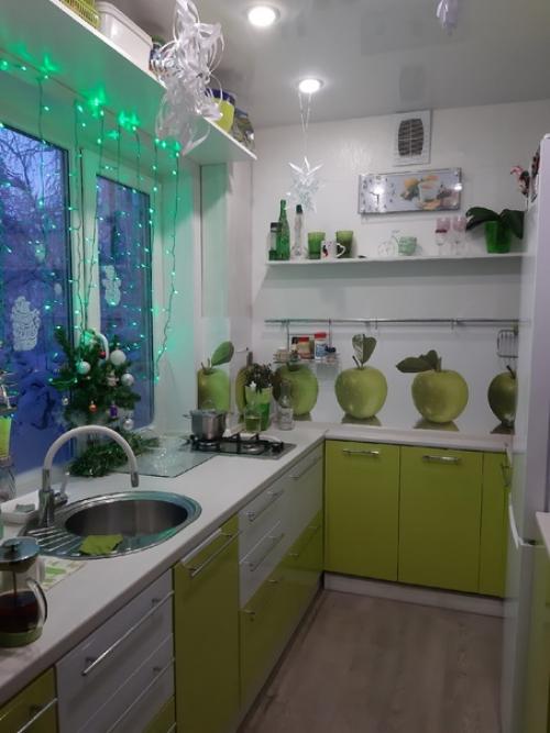 Кухня в хрущевке от нашей подписчицы. 01