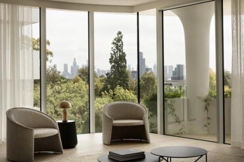 Австралийская архитектурная студия Wood Marsh завершила работу над домом в пригороде Мельбурна праран. 05