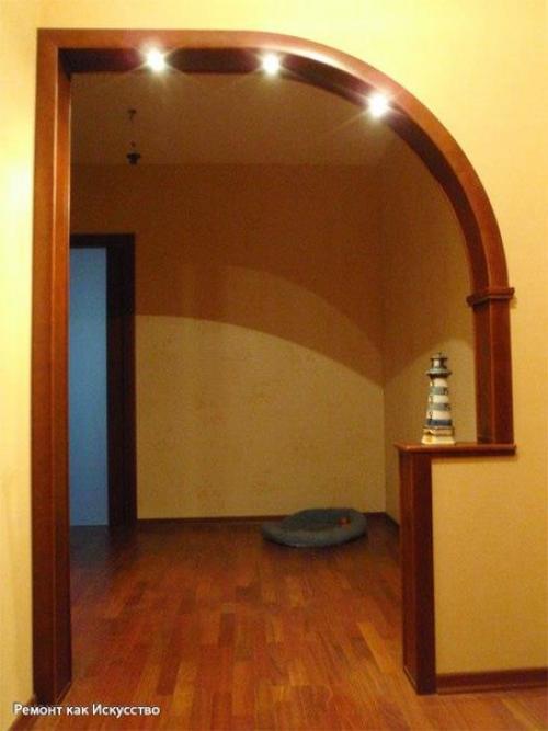 Как оформить арку в квартире? 01