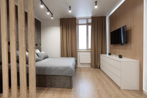 Интерьер квартиры - студии 28 кв. 07