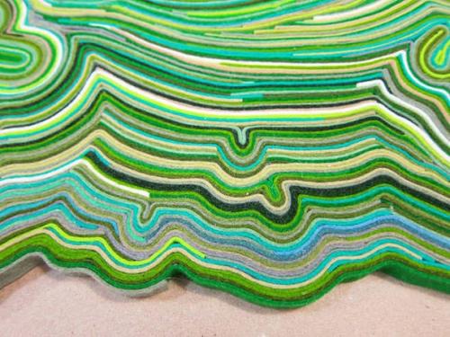 Коврик из фетра своими руками. 07 Коврик из фетра своими руками. 07