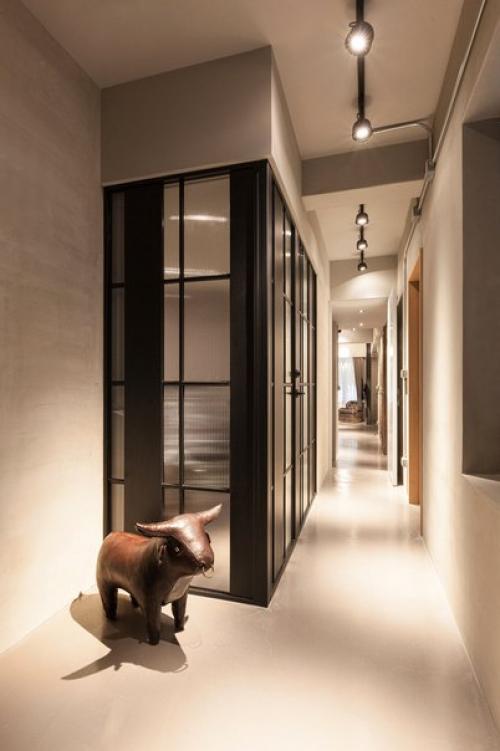 Проект обновления дизайна интерьера 40-летней квартиры выполнила компания CHI - Torch Interior Design в тайбэе, Тайвань, КНР. 05