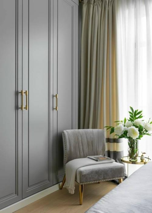 Бургунди и бархат: как оживить 57 кв. 07