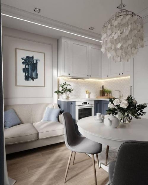 Неоклассика.  Этот стиль, называемый неоклассикой, сочетает в себе классические каноны и современный взгляд на дизайн. 06