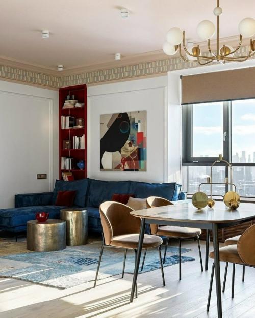 Яркая квартира с характером и настроением. 02