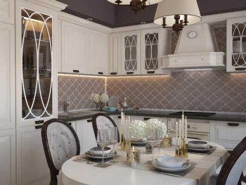 Встречайте новый дизайн - проект в классическом стиле. 01