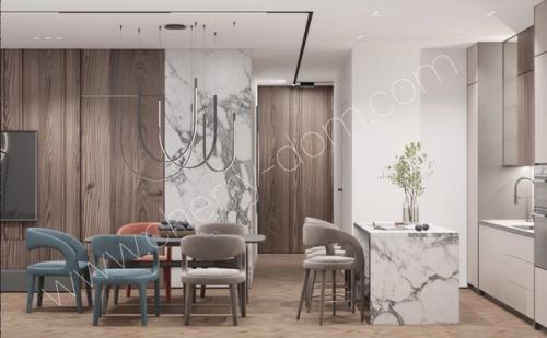 Представляю вашему вниманию 3-х комнатную квартиру 86, 7 кв. 06