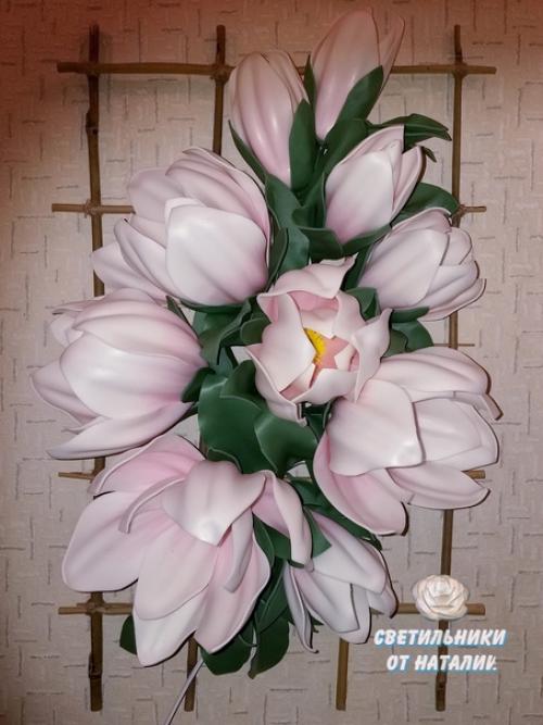 Новинка.  Настенное панно - светильник. 03